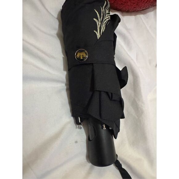 Vintage OG Juicy couture crown bling  automatic umbrella sun rain + hat - Picture 3 of 10